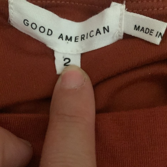Good American Terracotta Bodysuit thong - Picture 4 of 6